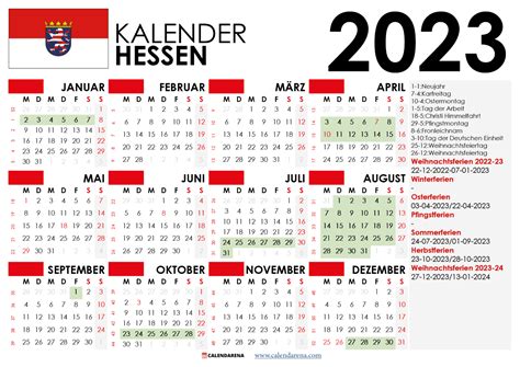 feiertage in hessen im jahr 2023